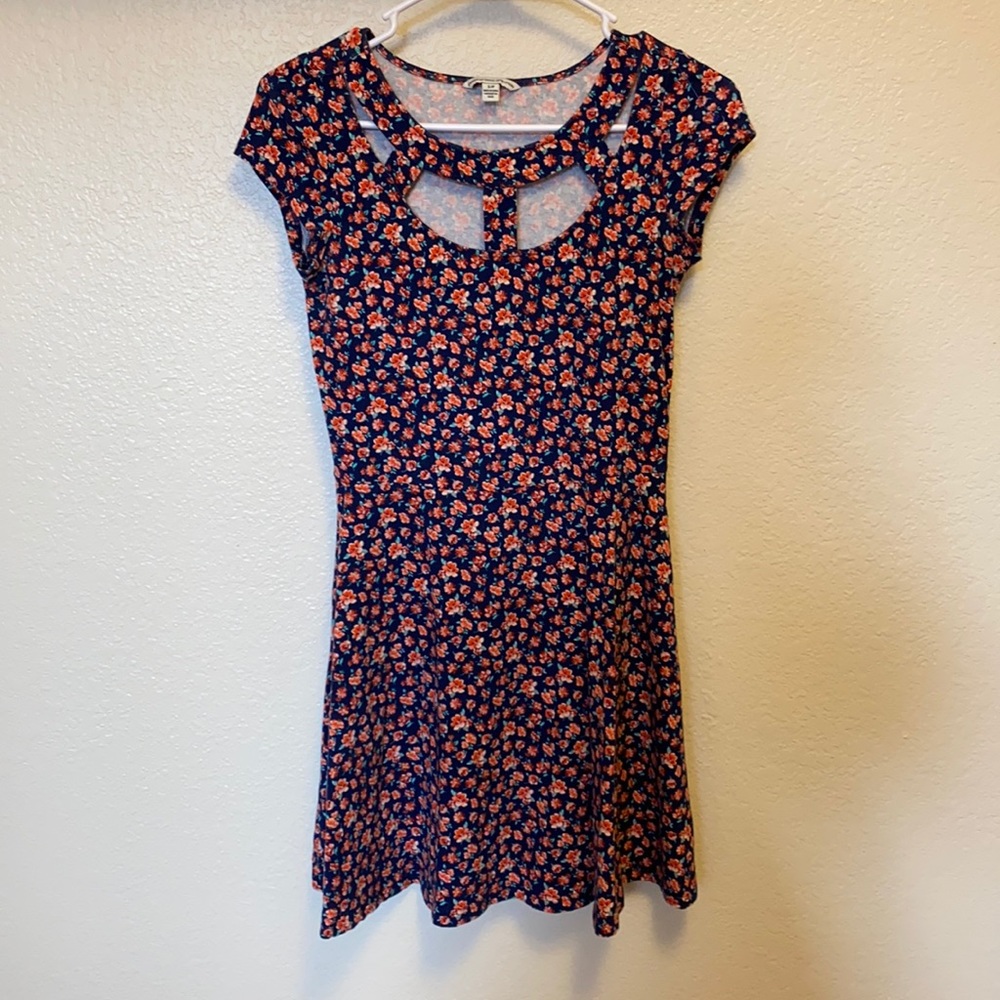 Floral cotton dress